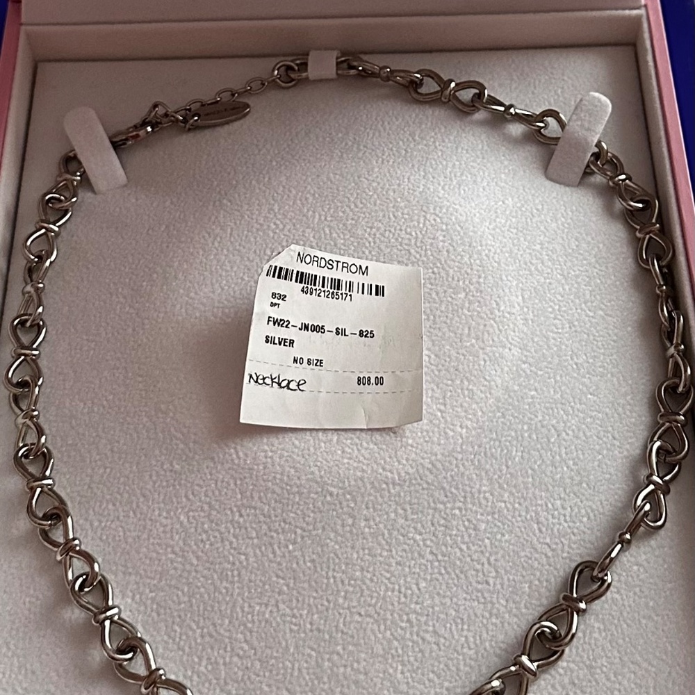Mach & mach jewelry set. Necklace and earrings
